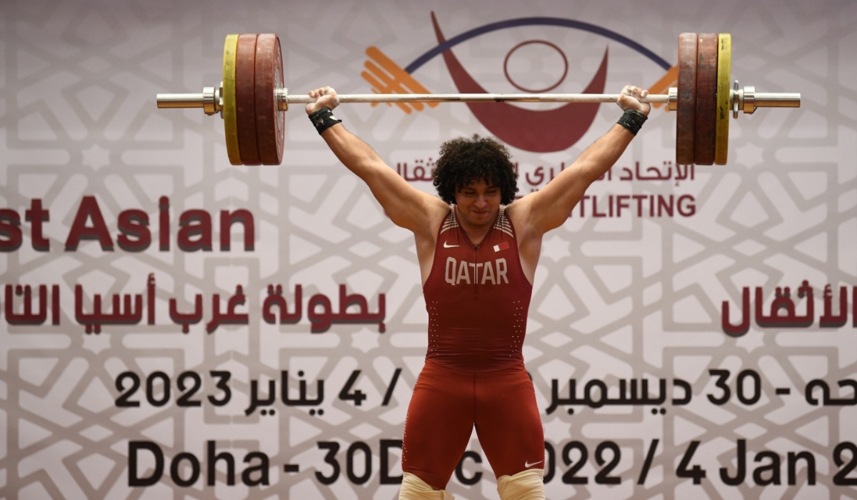 Qatar Claims 5 Medals on Third Day of West Asian Weightlifting Championship